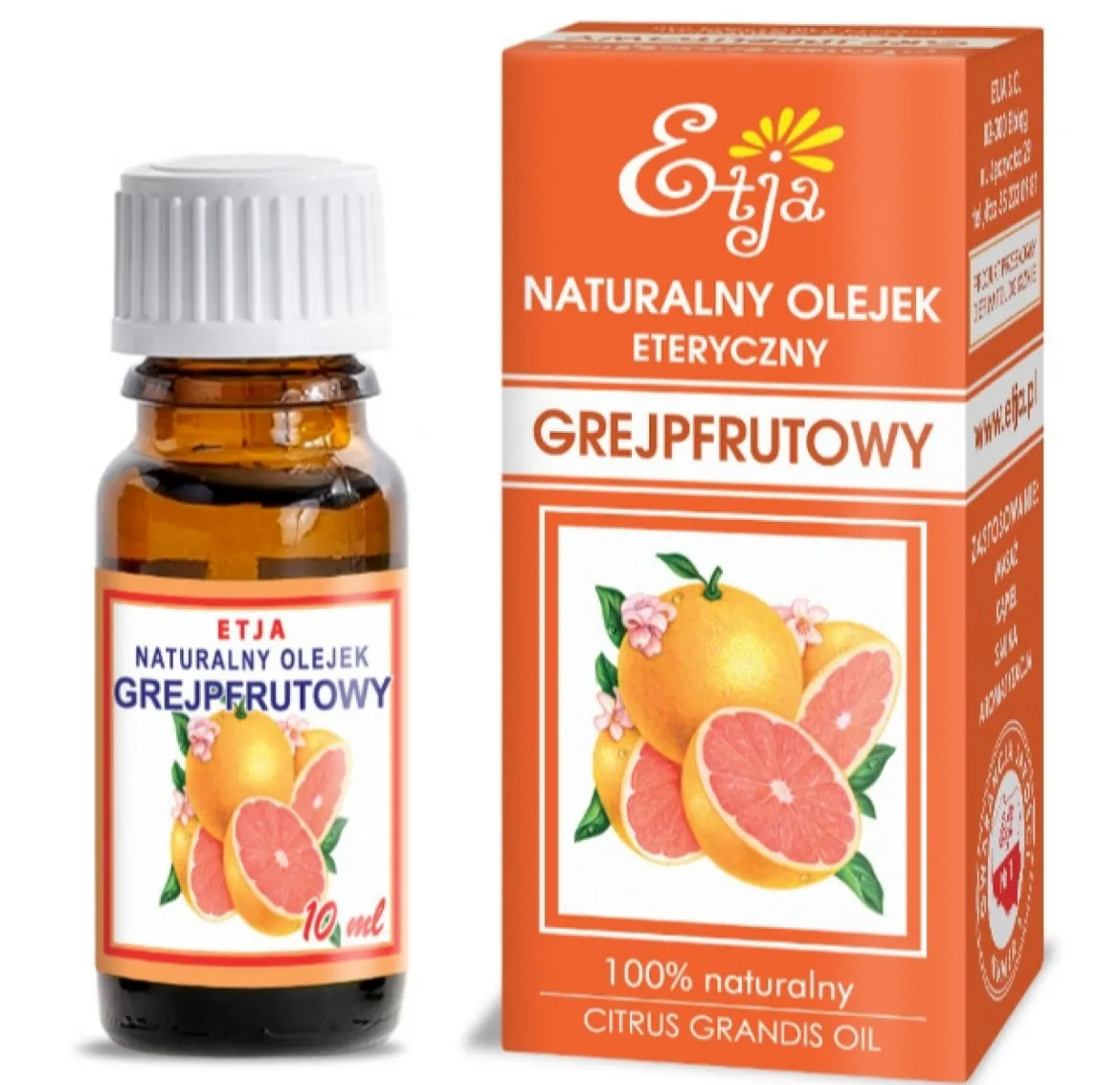 Olejek Grejpfrutowy 10ml Etja
