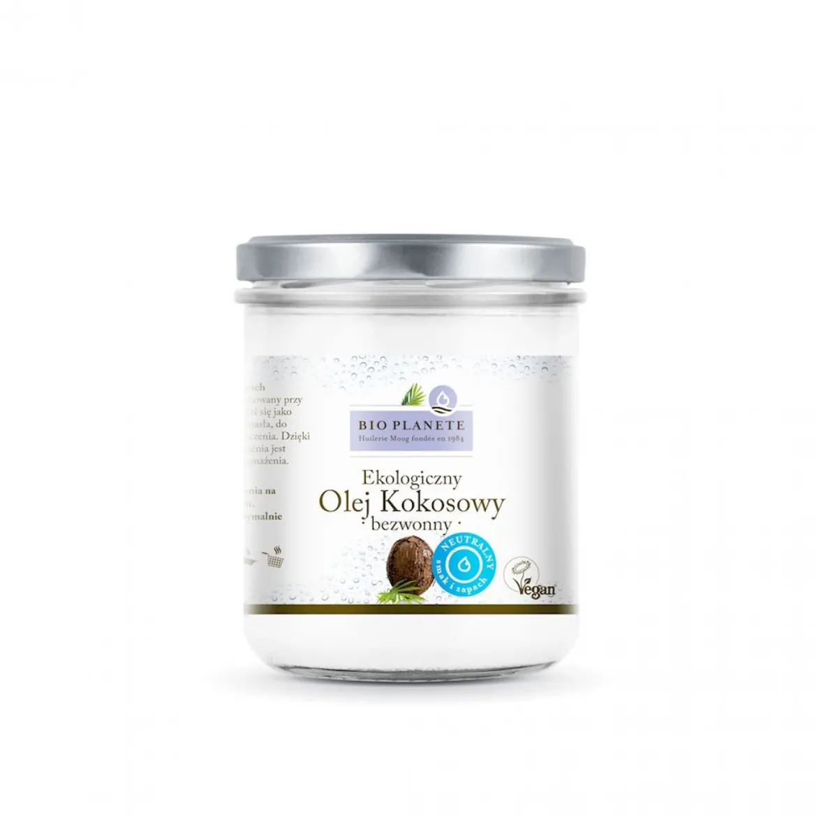 Olej kokosowy bezwonny BIO 400ml Bio Planete