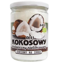Olej Kokosowy EKO 440ml Dary Natury