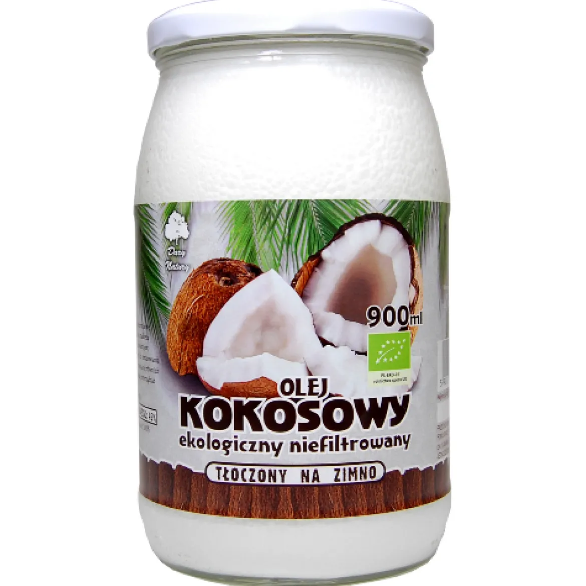 Olej Kokosowy EKO 900ml Dary Natury