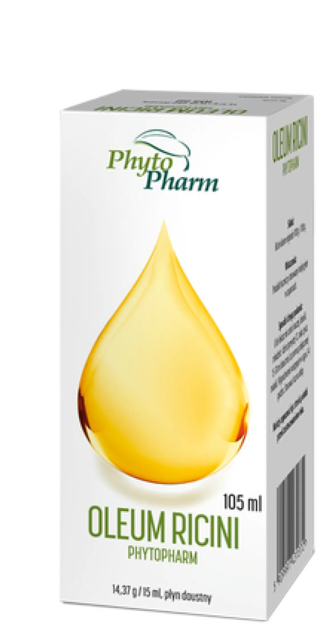 Olej Rycynowy płyn doustny (Oleum Ricini) 105ml PhytoPharm
