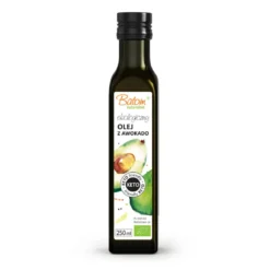 Olej z Awokado Tłoczony Na Zimno Keto BIO 250ml Batom