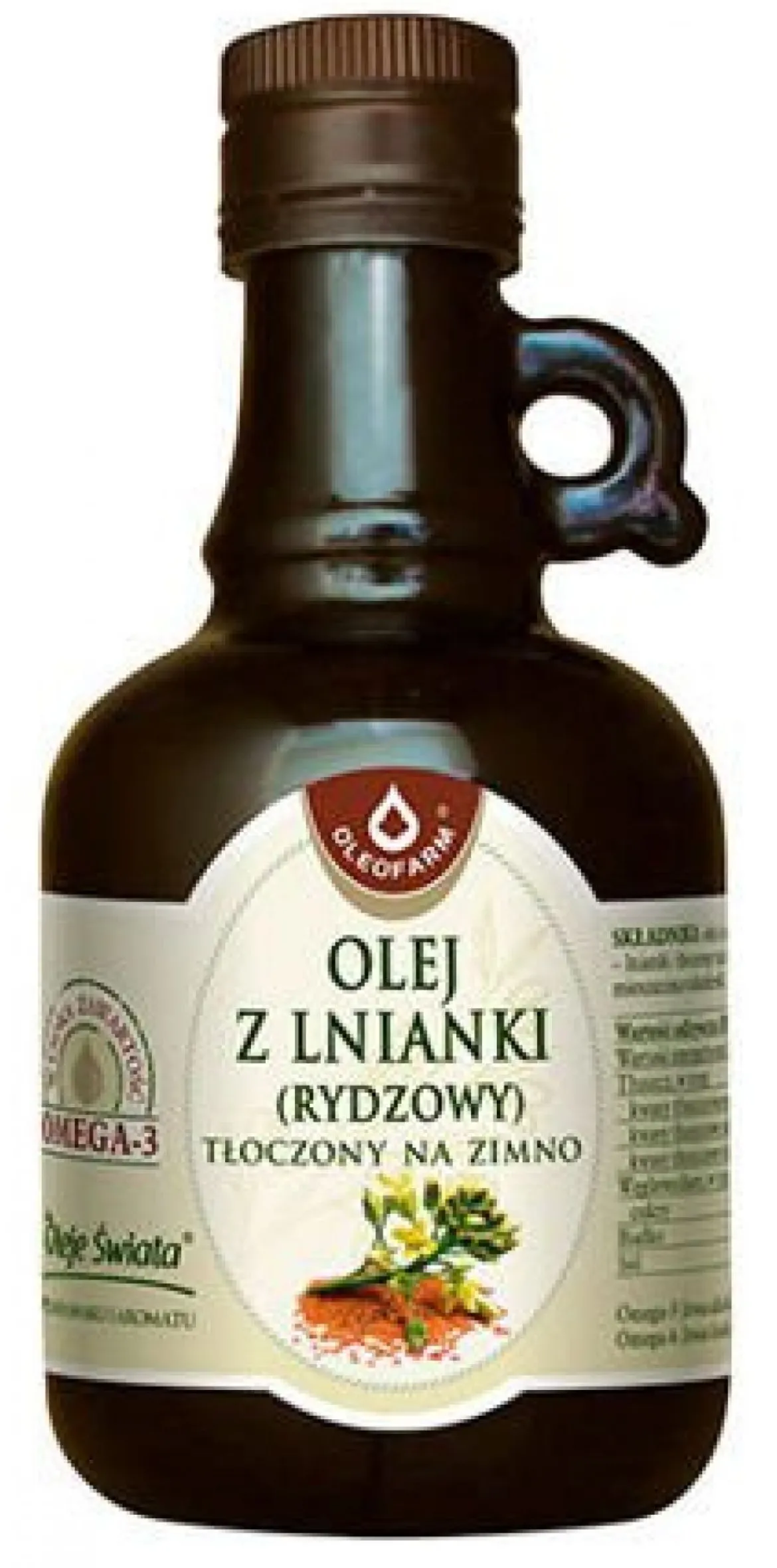 Olej z lnianki (Rydzowy) 250ml Oleofarm