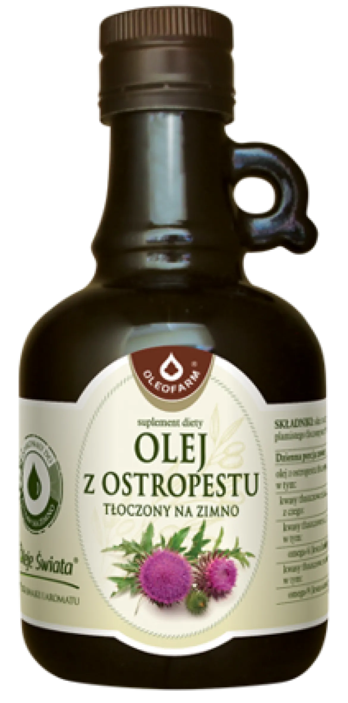 Olej z ostropestu 250ml Oleofarm
