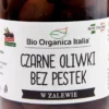 Oliwki Czarne bez Pestek w Zalewie BIO 280g (160g) (Słoik) Bio Organica Italia