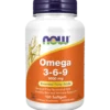 Omega 3-6-9 1000mg 100 kapsułek Now Foods