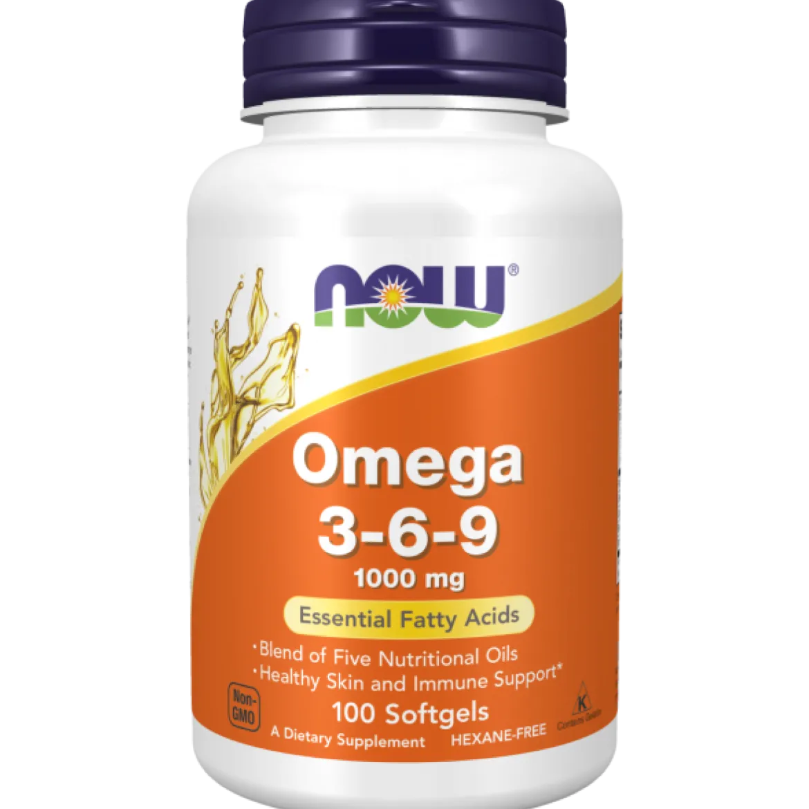 Omega 3-6-9 1000mg 100 kapsułek Now Foods