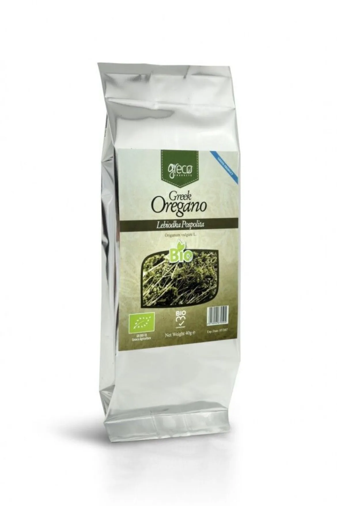Oregano górskie BIO 40g Greco Products