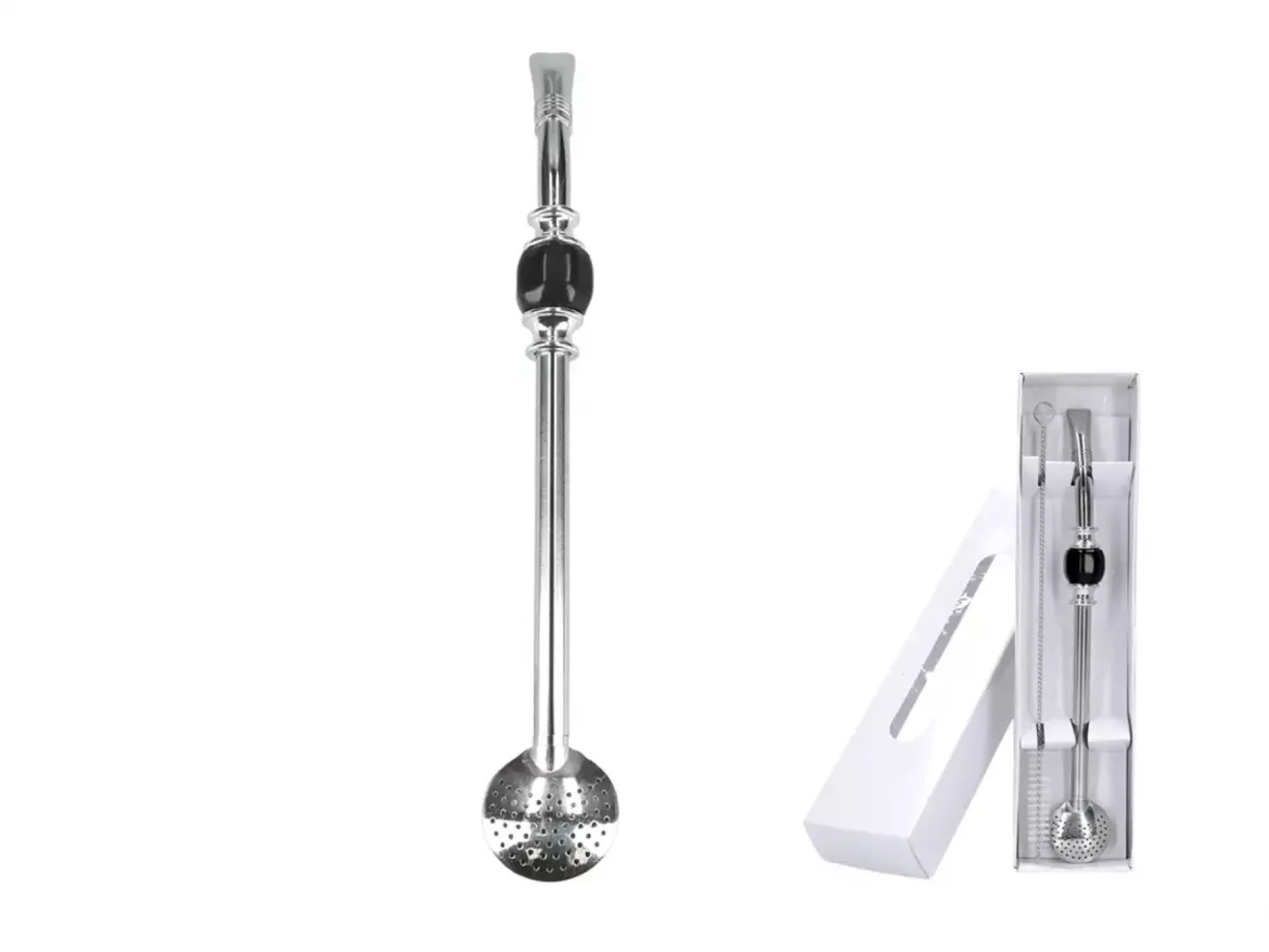 Ozdobna Bombilla czarna 21cm