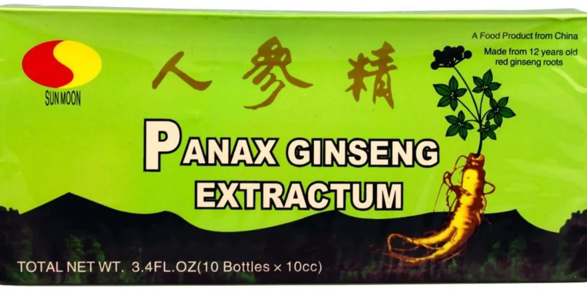 Panax Ginseng Extract 2500mg 10x10ml Meridian