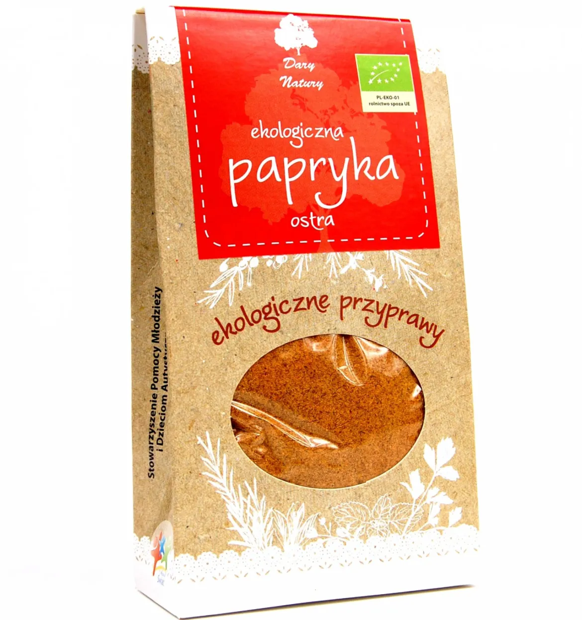 Papryka ostra mielona EKO 90g Dary Natury