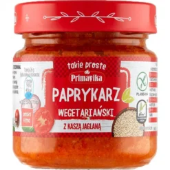 Paprykarz Wegetariański z Kaszą Jaglaną Bezglutenowy 160g Primavika