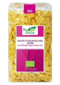 Płatki Kukurydziane Jasne BIO 250g Bio Planet