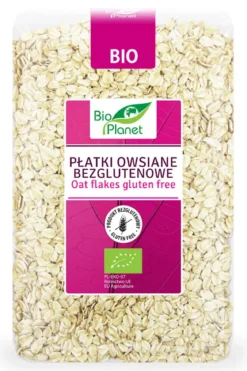 Płatki Owsiane Bezglutenowe BIO 1kg Bio Planet