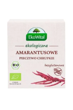 Pieczywo chrupkie amarantusowe bezglutenowe BIO 100g EkoWital