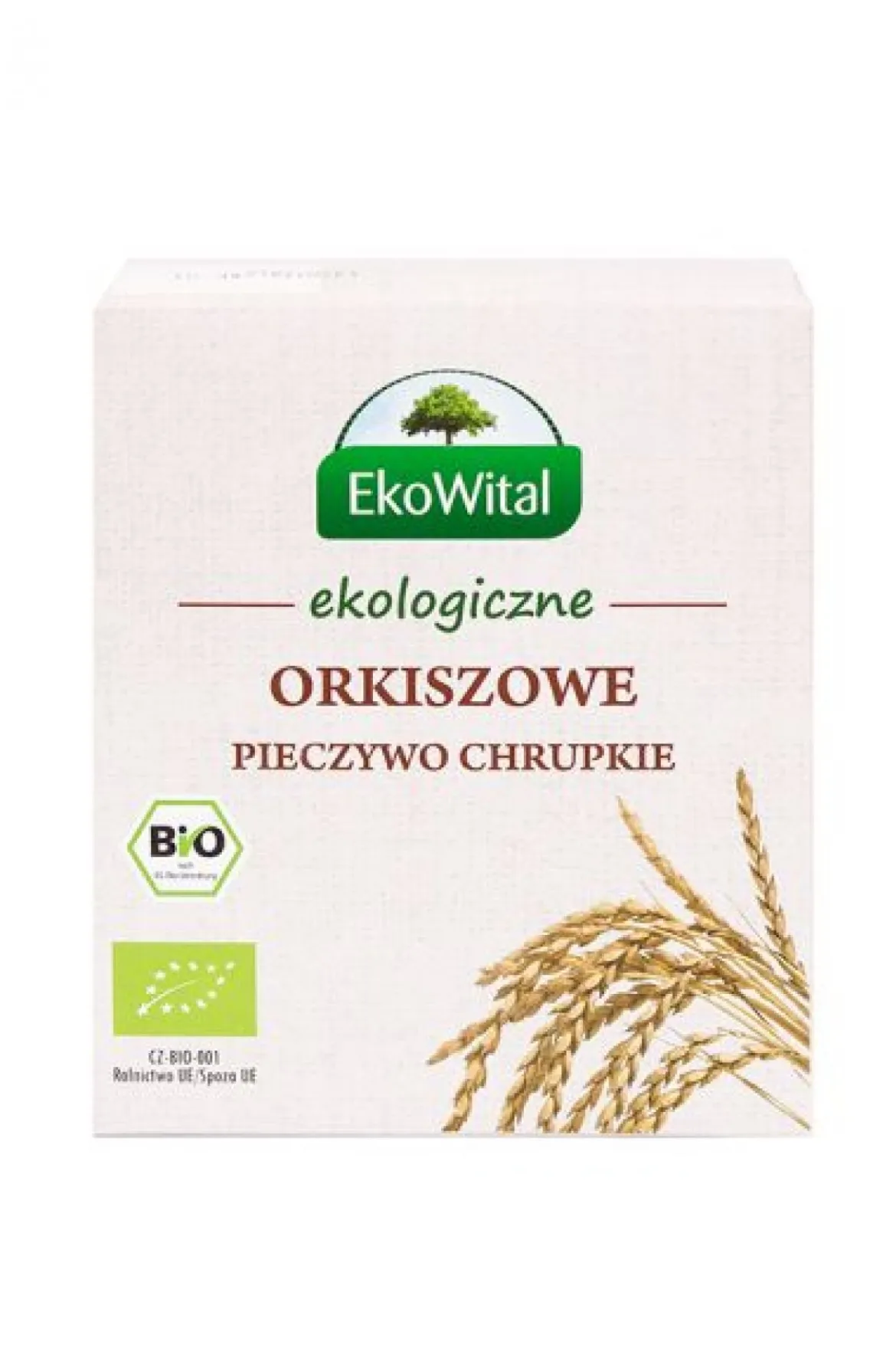 Pieczywo chrupkie z mąką orkiszową BIO 100g EkoWital