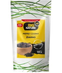 Pieprz czarny ziarno 100g Big Nature