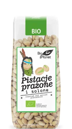 Pistacje Prażone i Solone BIO 100g Bio Planet
