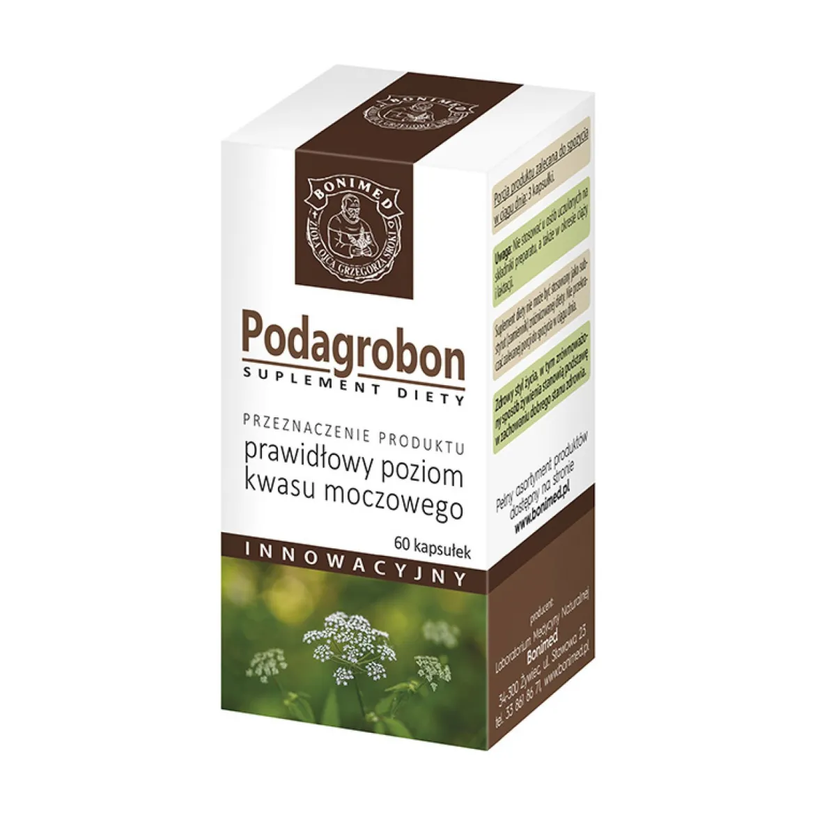 Podagrobon 60 kapsułek Bonimed