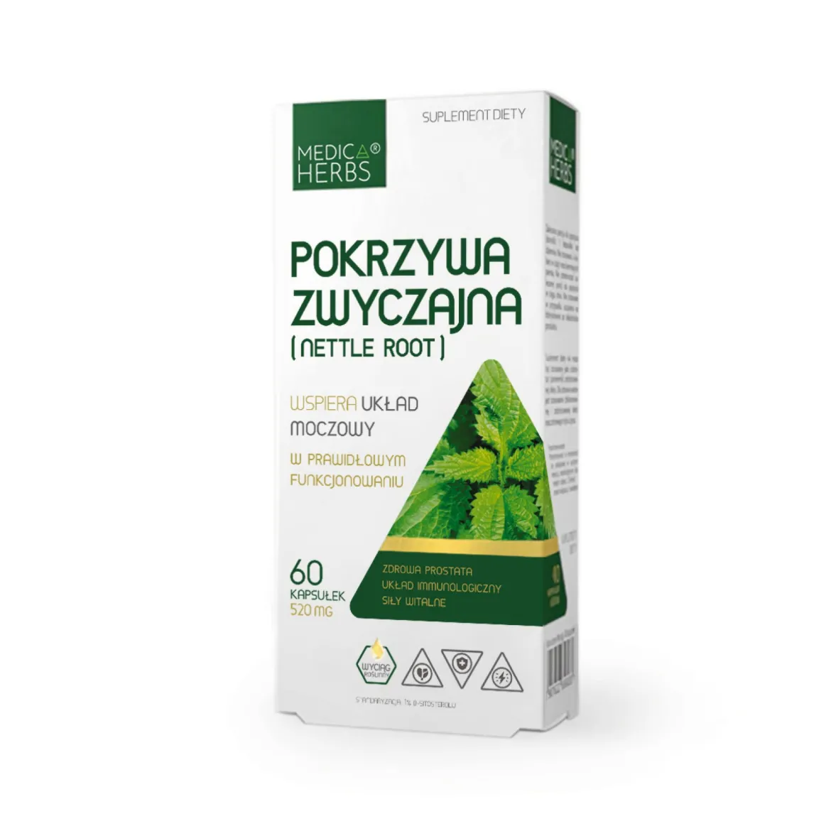 Pokrzywa zwyczajna 60 kaps. Medica Herbs