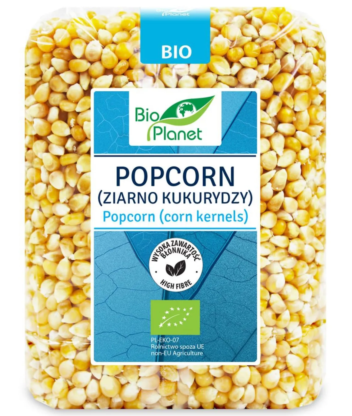 Popcorn - Ziarno Kukurydzy BIO 1kg Bio Planet
