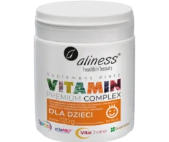 Premium Vitamin Complex dla dzieci w proszku 120g Aliness