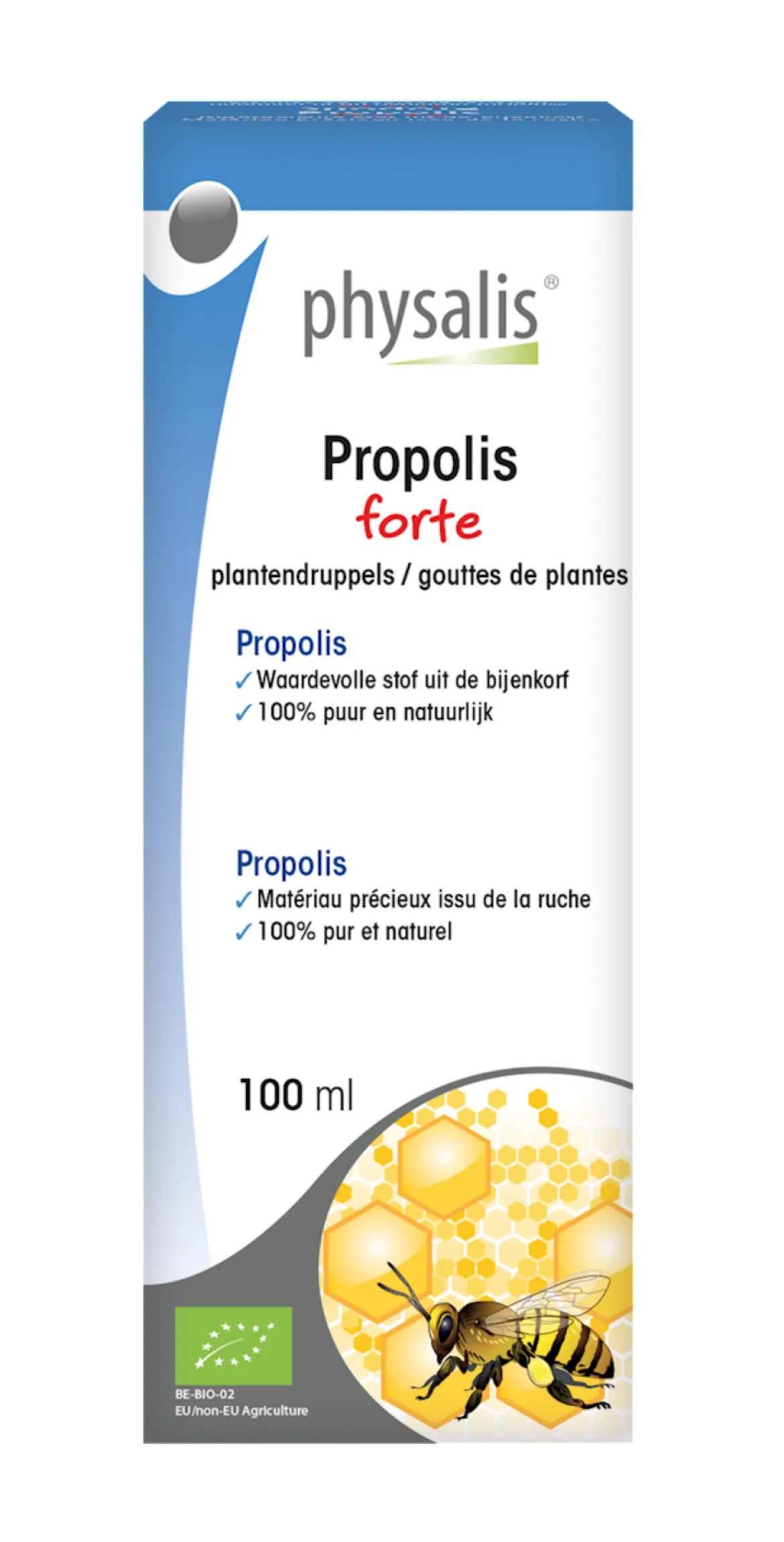 Propolis Forte Ekstrakt w Kroplach BIO 100ml Physalis