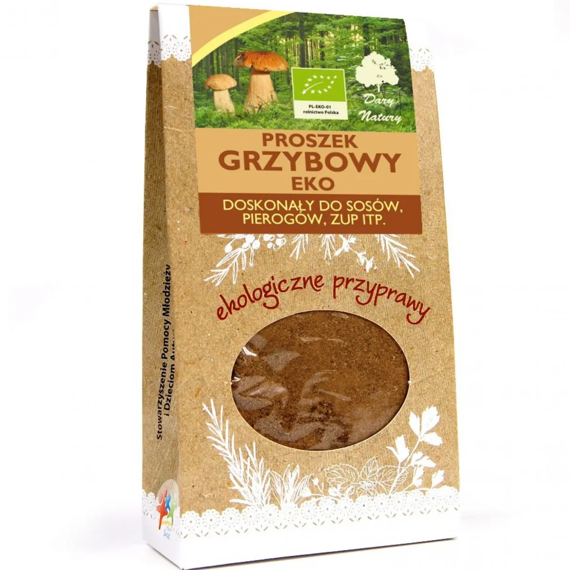 Proszek grzybowy EKO 50g Dary Natury