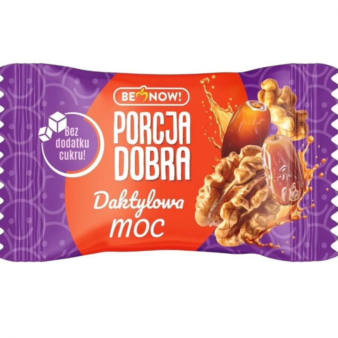 Przekąska Daktylowo - Orzechowa z Karobem Bez Dodatku Cukrów 20g Porcja Dobra