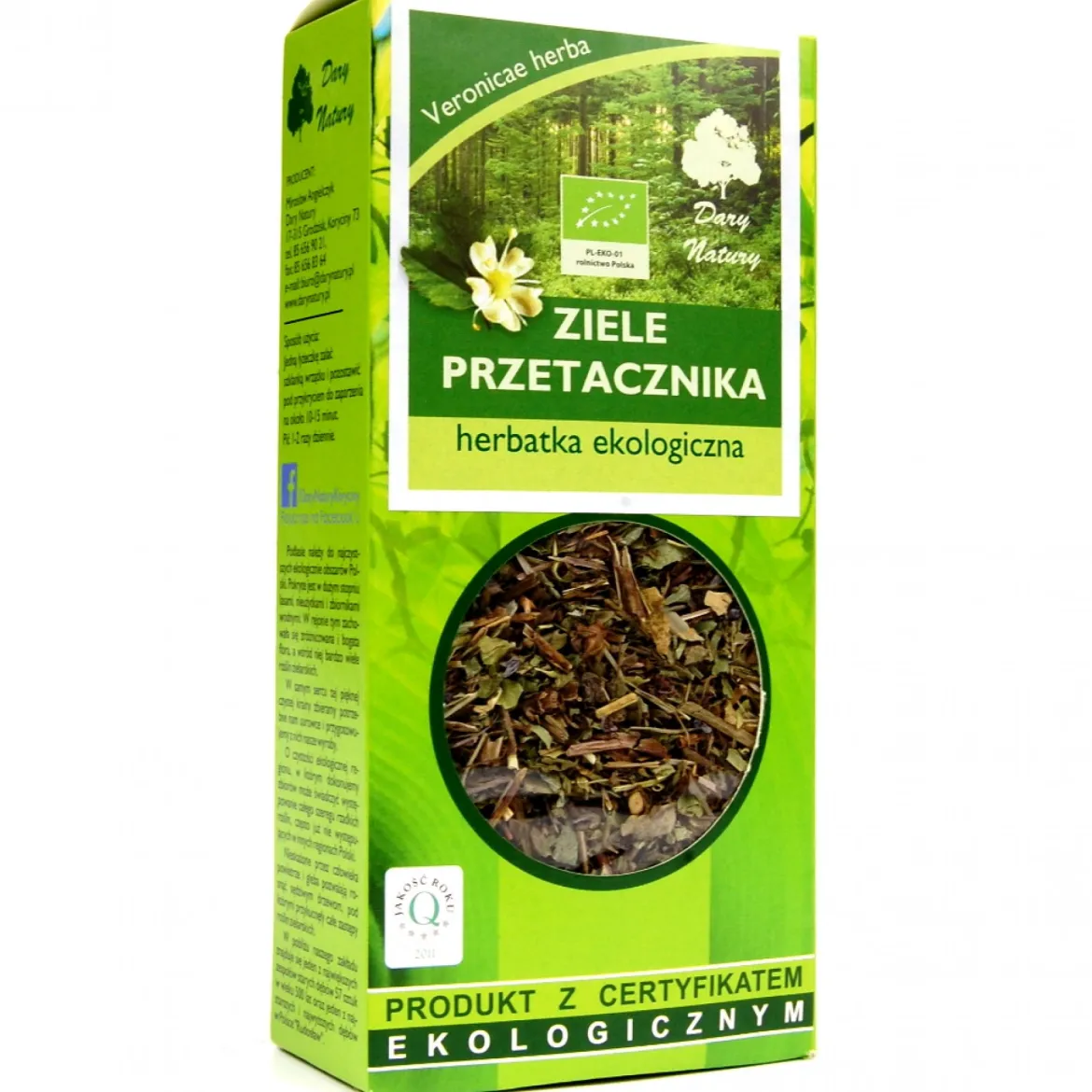 Przetacznik ziele EKO 50g Dary Natury