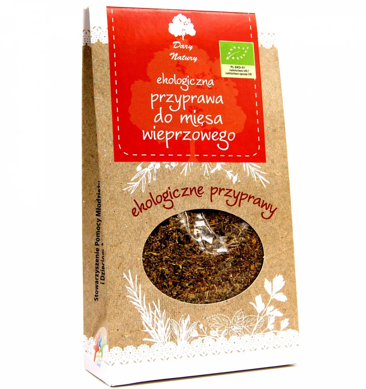 Przyprawa do mięsa wieprzowego EKO 40g Dary Natury