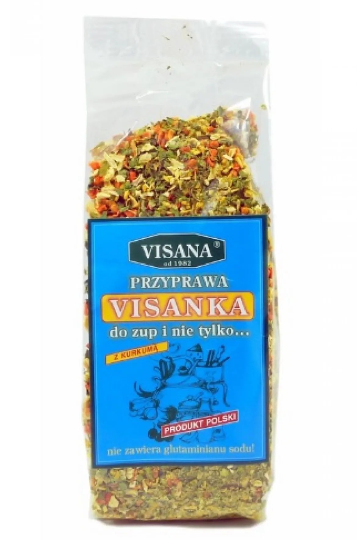 Przyprawa VISANKA z kurkumą 200g Visana
