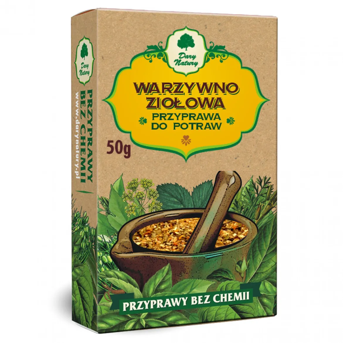 Przyprawa warzywno ziołowa 50g Dary Natury