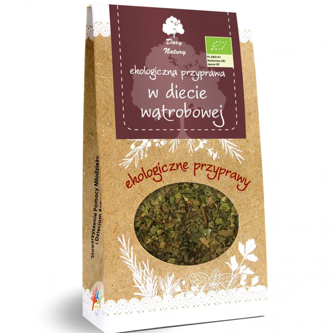 Przyprawa w Diecie Wątrobowej EKO 40g Dary Natury