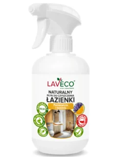 Płyn do czyszczenia łazienki Pomarańcza i Lawenda 500ml Laveco