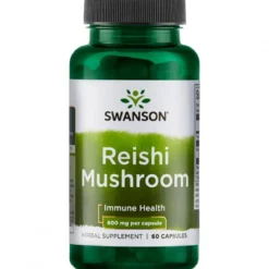 Reishi Mushroom 600mg 60kaps Swanson