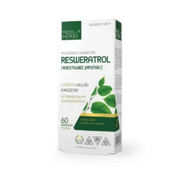 Resweratrol (Rdestowiec Japoński) 60 kaps. Medica Herbs