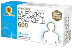 Royal Jelly Mleczko pszczele 600 32 kapsułki Apipol Farma