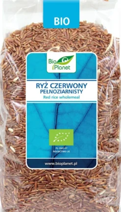 Ryż Czerwony Pełnoziarnisty BIO 1kg Bio Planet