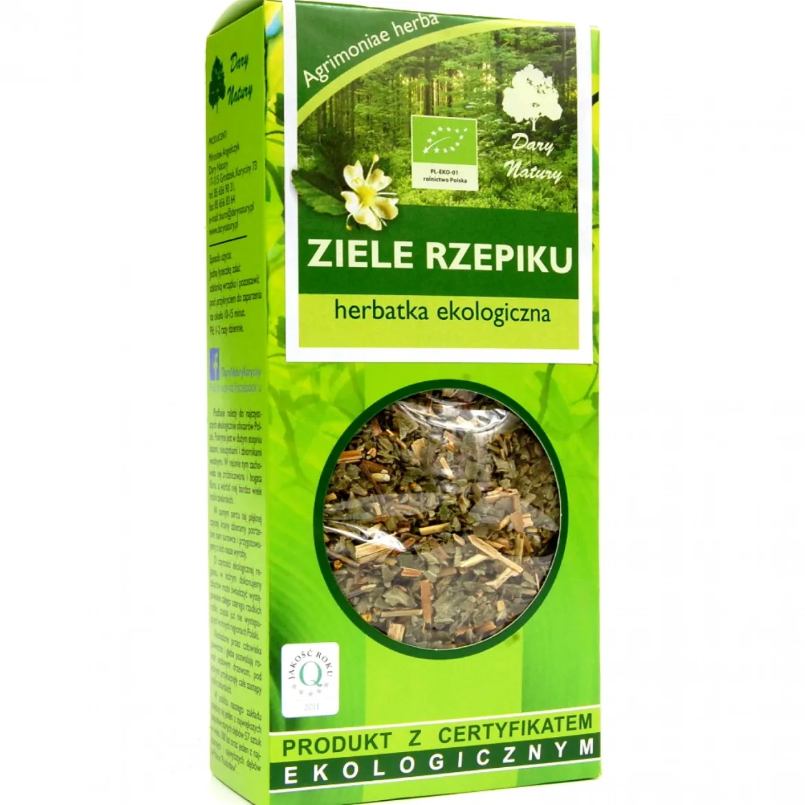Rzepik ziele EKO 50g Dary Natury