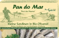 Sardynki w BIO oliwie z oliwek 120g Pan do Mar