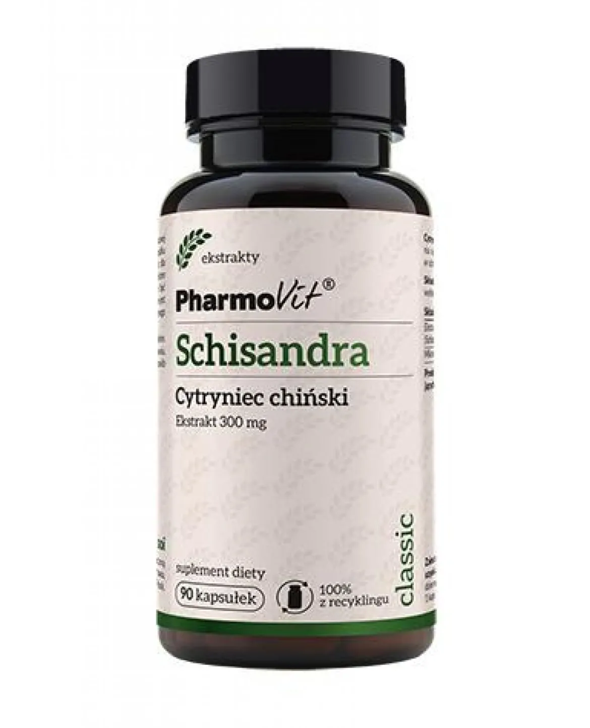 Schisandra Cytryniec Chiński Ekstrakt 300mg 90 kaps Pharmovit