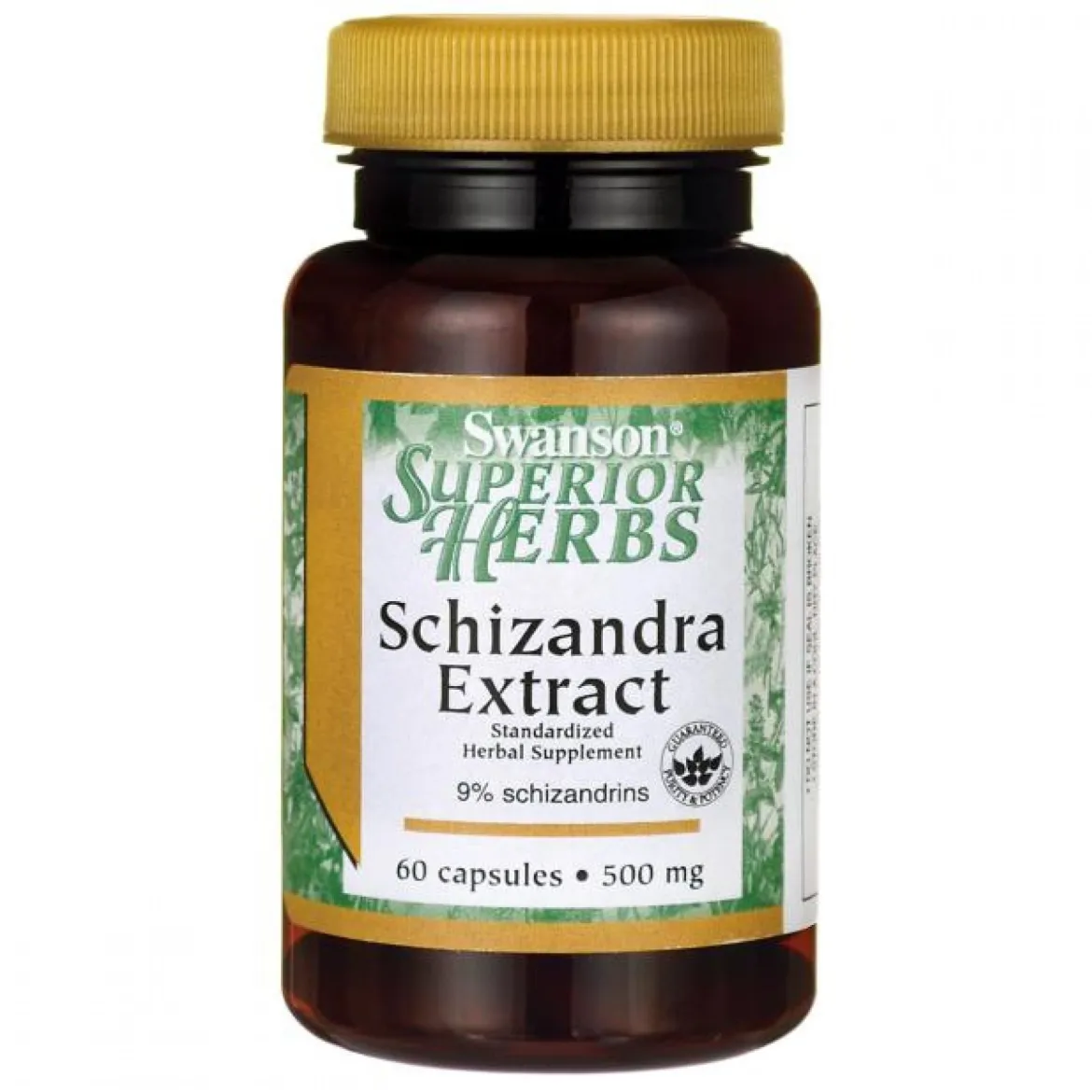 Schizandra Extract 500mg 60 caps Swanson
