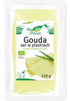 Ser Gouda w Plastrach BIO 125g Bio Planet