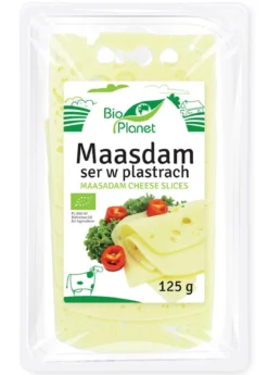 Ser Maasdam w Plastrach BIO 125g Bio Planet