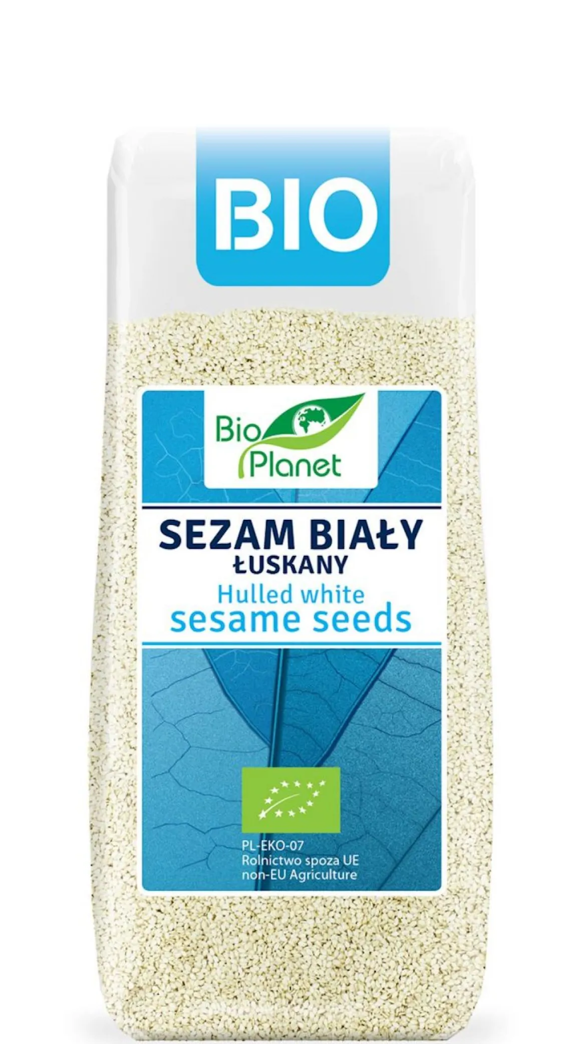 Sezam Biały Łuskany BIO 200g Bio Planet