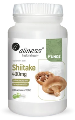 Shiitake 90 kapsułek VEGE Aliness