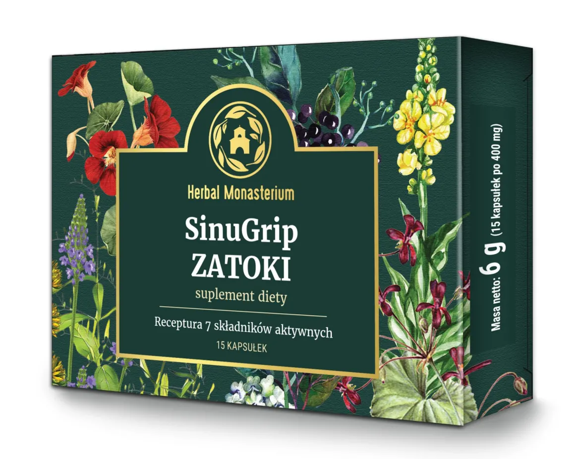 SinuGrip 15 kaps Herbal Monasterium