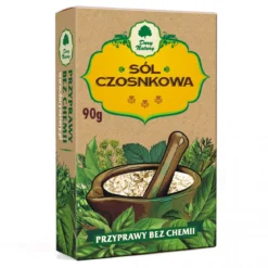 Sól czosnkowa (kartonik) 90g Dary Natury