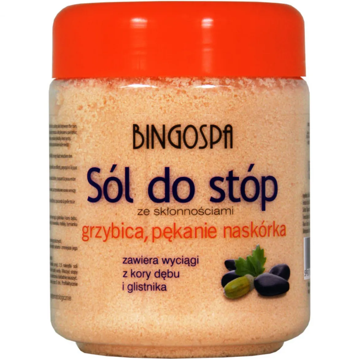 Sól Do Stóp Ze Skłonnościami Do Grzybicy i Pękania Naskórka 550g BingoSpa
